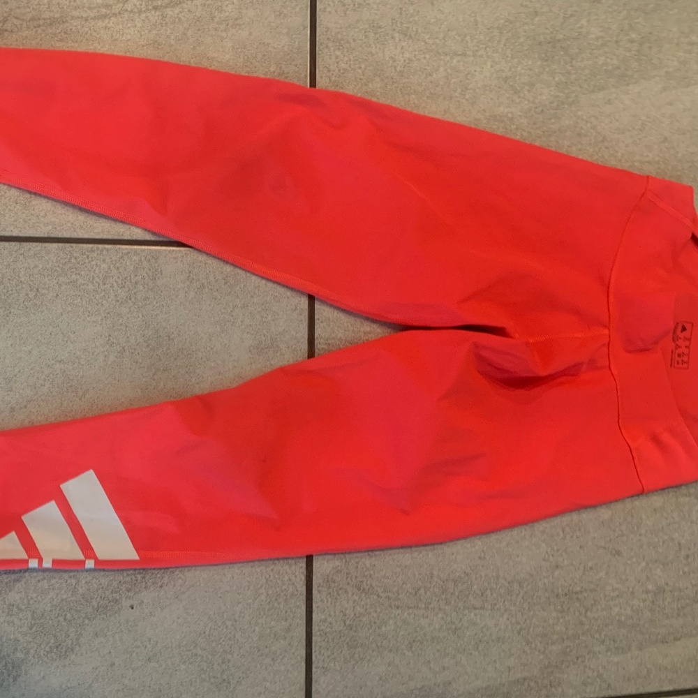 Neon Adidas Leggings